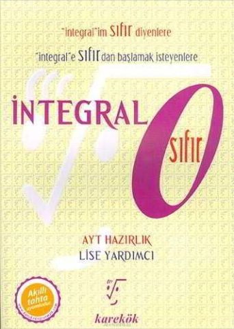 Karekök Yayınları AYT İntegral Sıfır