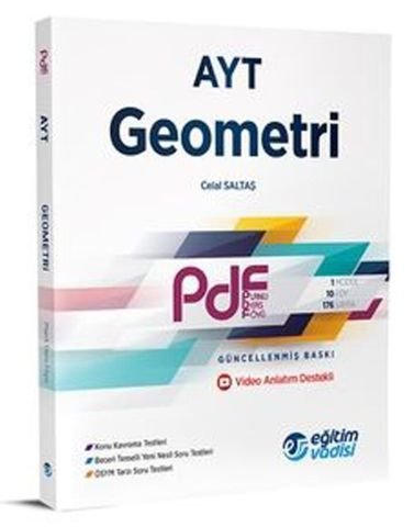 Eğitim Vadisi Yayınları AYT Geometri Güncel PDF Planlı Ders Föyü