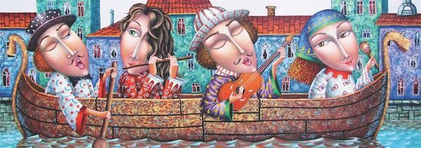 Keskin Color 48x68cm Venedik Panoramik 1000 Parça Puzzle