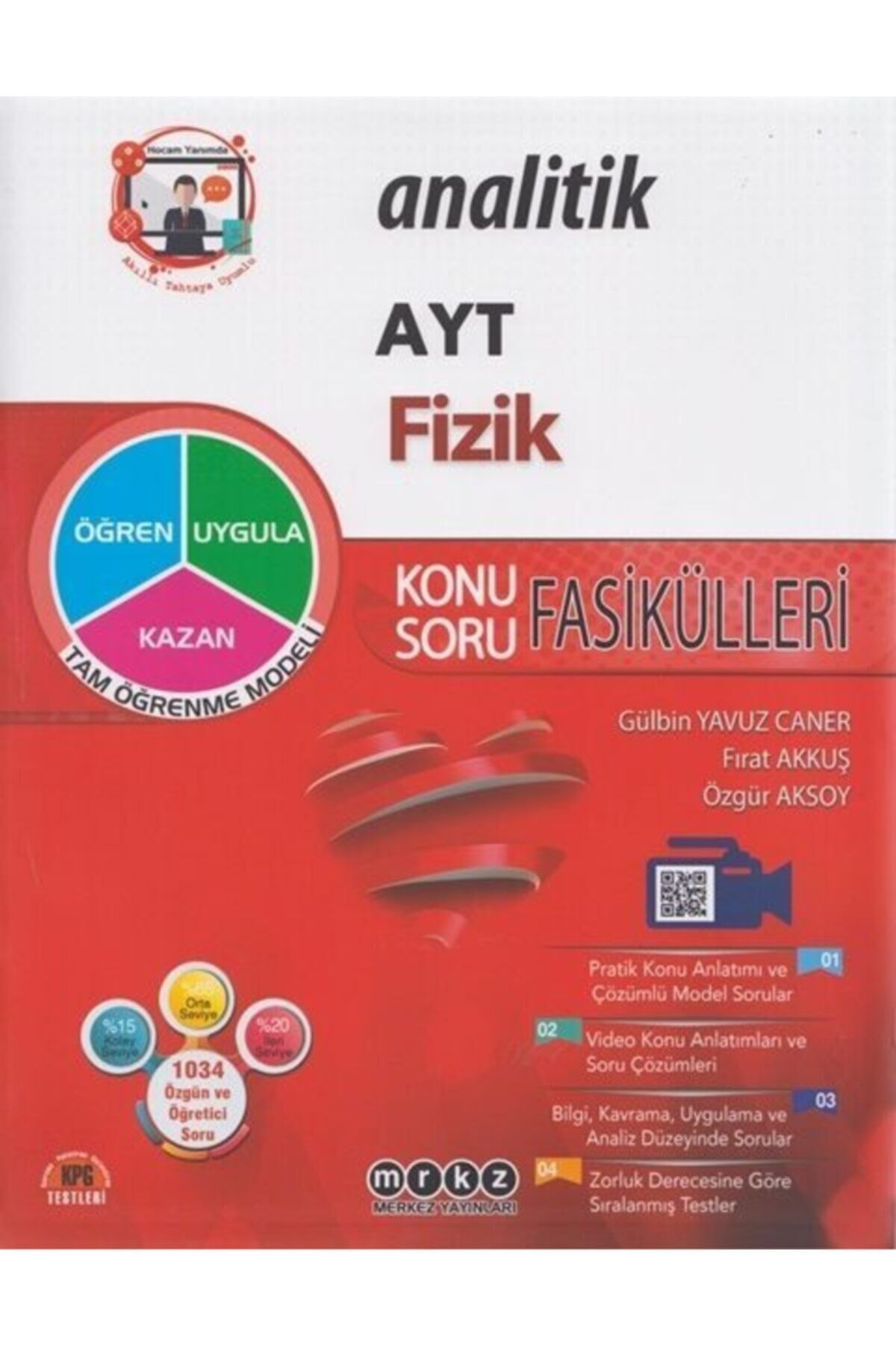Merkez Yayınları Ayt Analitik Fizik Konu Soru Fasikülleri