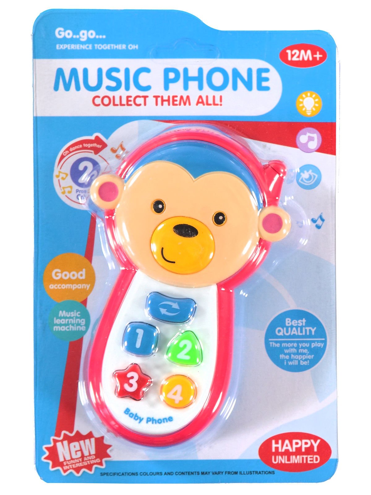 Canem Müzikli Bebek Telefonu Köpek
