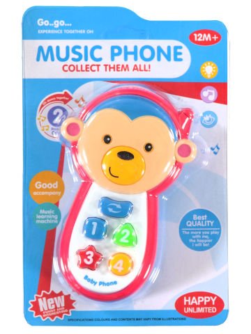 Canem Müzikli Bebek Telefonu Köpek