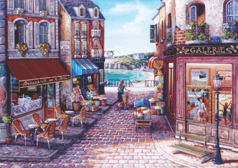 Keskin Color 48x68cm Pazar Gezintisi 1000 Parça Puzzle