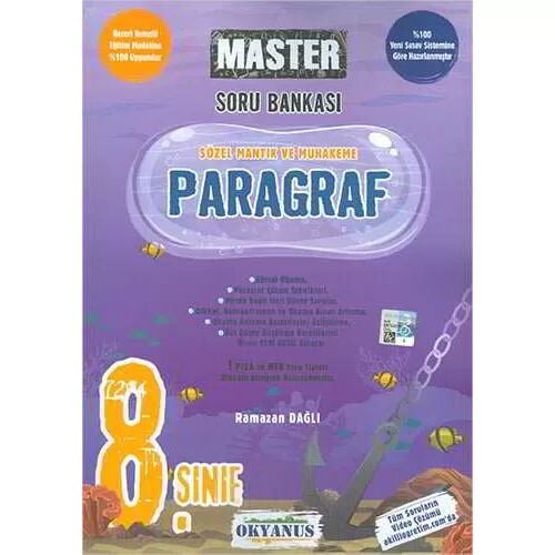 Okyanus Yayıncılık 8.Sınıf Master Paragraf Soru Bankası
