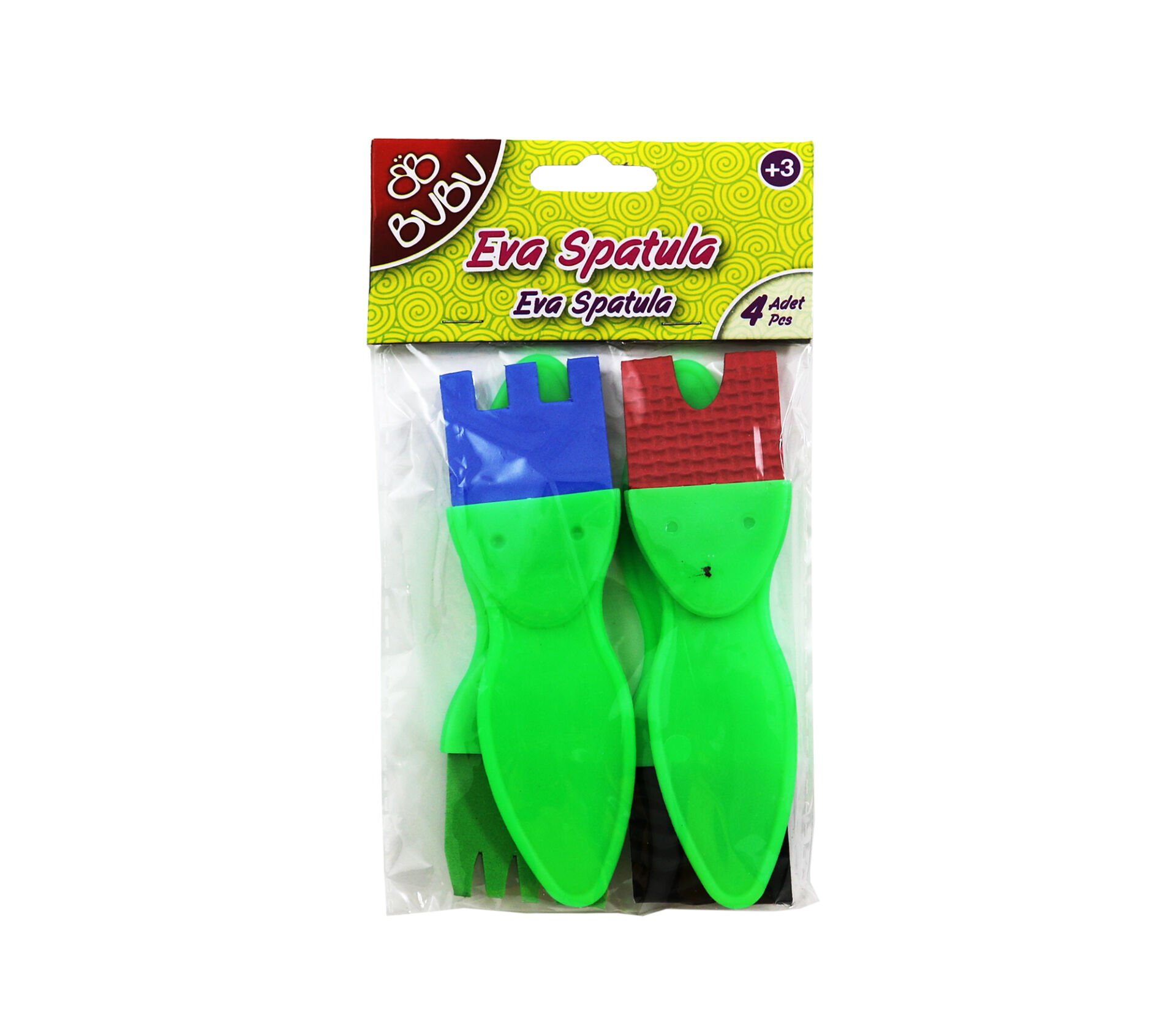 Bu-Bu Eva Spatula 4 lü FR0004
