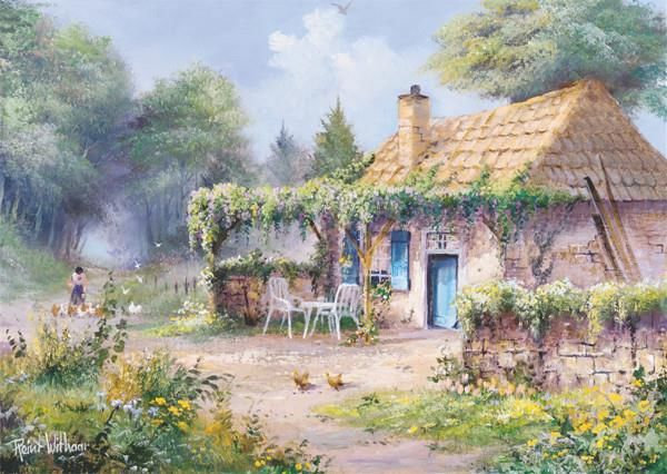 Keskin Color 48x68cm Bağ Evi 1000 Parça Puzzle
