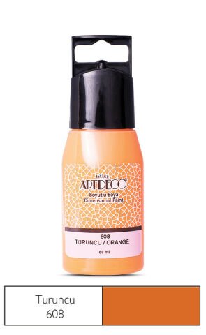 Artdeco Boyutlu Boya 60ml Turuncu 608