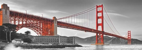 Keskin Color 48x68cm San Francisco Panoramik 1000 Parça Puzzle