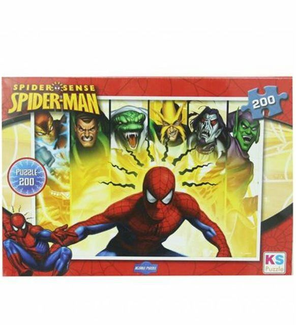 Ks Games Spiderman 200 Parça Puzzle SPI113