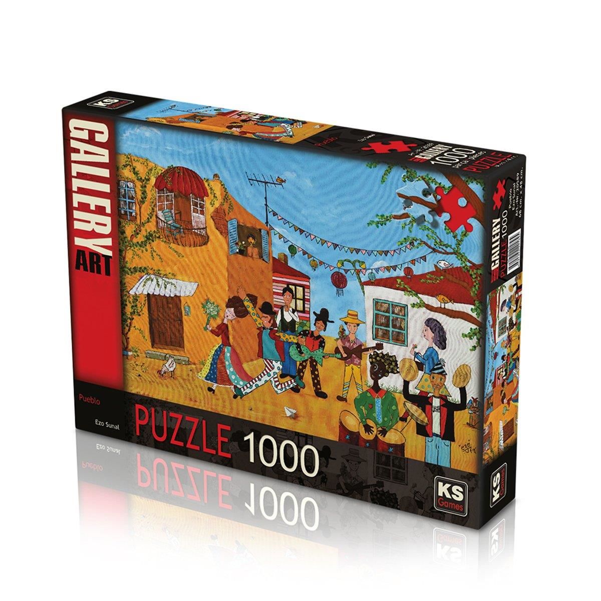 Ks Games Pueblo 1000 Parça Puzzle