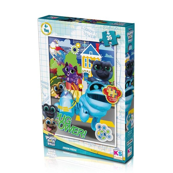 Ks Games Puppy Dog Pals 35 Parça Puzzle