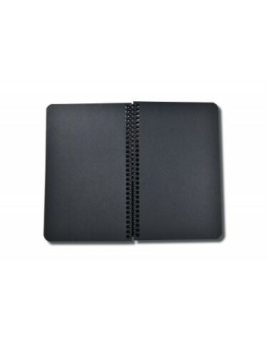 Deffter Spiralli Orange / Big 12x19cm Siyah Spiralli Defter