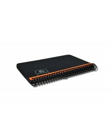 Deffter Spiralli Orange / Big 12x19cm Siyah Spiralli Defter