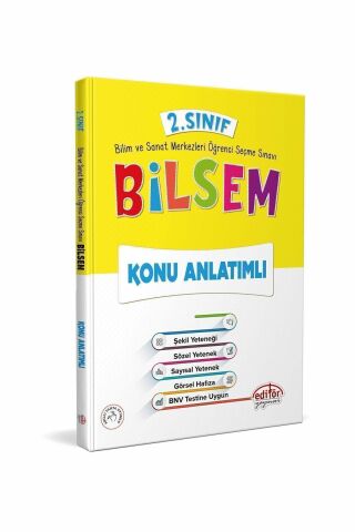 Editör 2. Sınıf Bilsem Hazırlık Kitapları Seti 4 Lü Set Yeni 2020