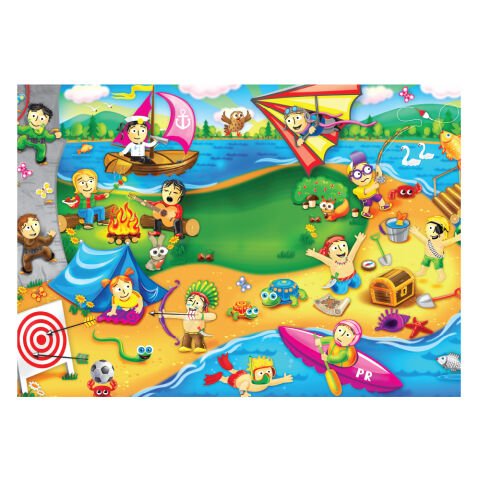 Keskin Color 23.5x33.5cm Sahil 100 Parça Puzzle