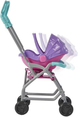 Skipper® Bebek Bakıcısı™ Mor Saçlı Bebek ve Oyun Seti | GXT34