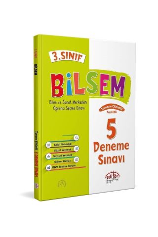 Editör 3.sınıf Bilsem 4lü Set