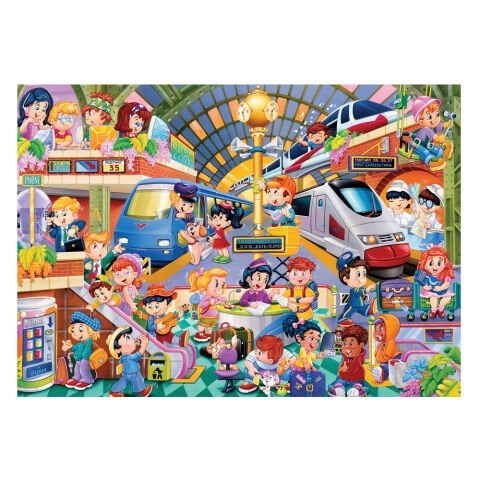Keskin Color 33x45.5cm Tren İstanyonu 150 Parça Puzzle