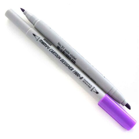Marvy Uchida Grafi̇k Markör Kalemi̇ Pale Violet No:31