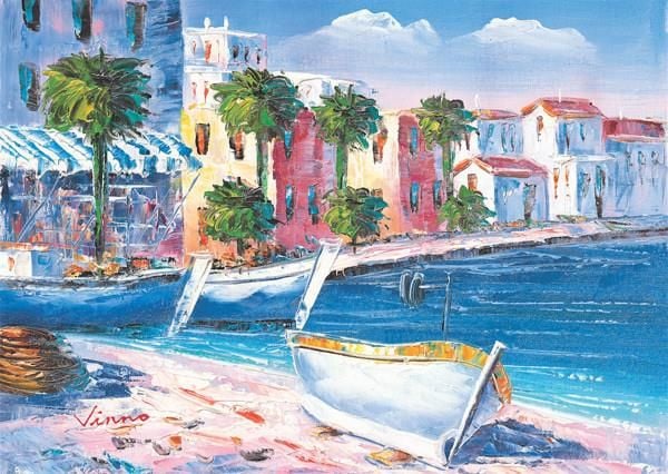 Keskin Color Akdeniz 48x68cm 1000 Parça Puzzle
