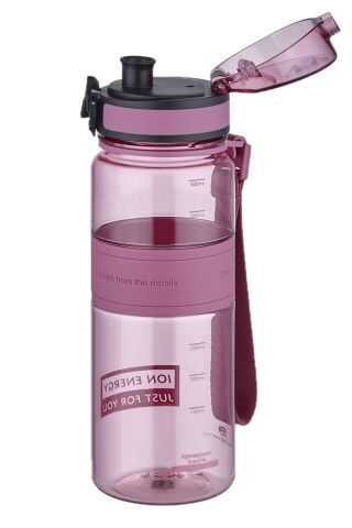 Uzspace 5025 Tritan Su Matarası 500 Ml Yenilenen Renkler Pembe