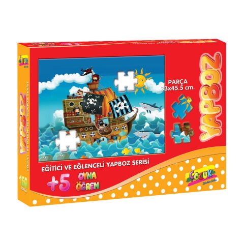 Keskin Color 33x45.5cm Korsan 150 Parça Puzzle