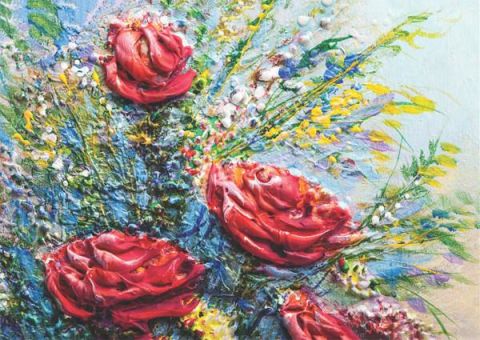 Keskin Color Tablo Gül 48x68cm 1000 Parça Puzzle