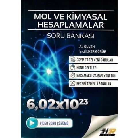 Hız ve Renk Yayınları Mol ve Kimyasal Hesaplamalar Soru Bankası - Ali Güven