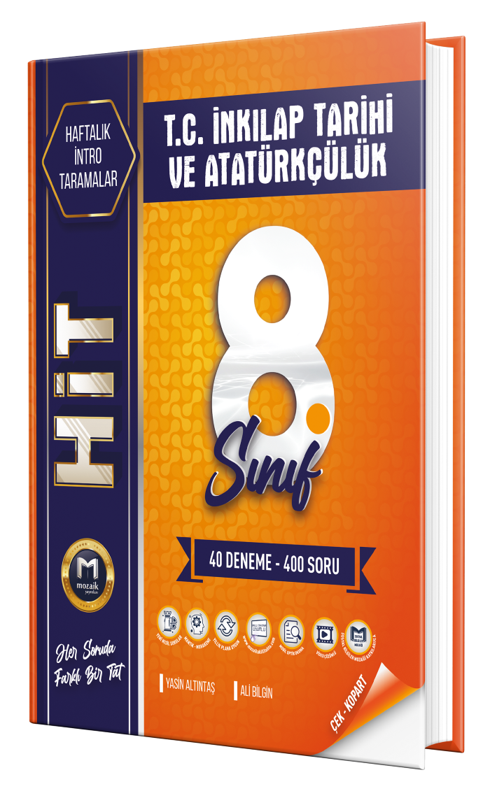 Mozaik Yayınları T.c. Inkılap Tarihi Ve Atatürkçülük 40 Deneme - 400 Soru Hit Taramalar