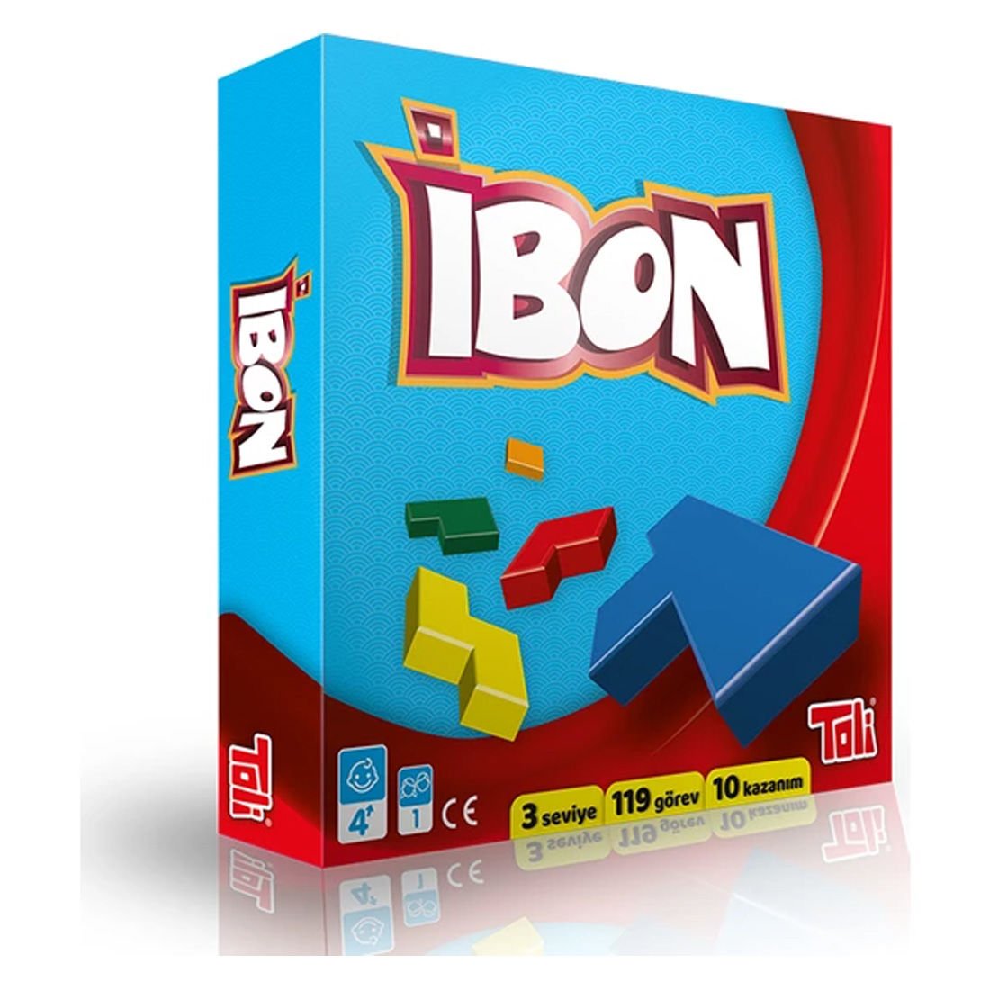 Toli Games Ibon Ahşap Şekil Zeka Oyunu