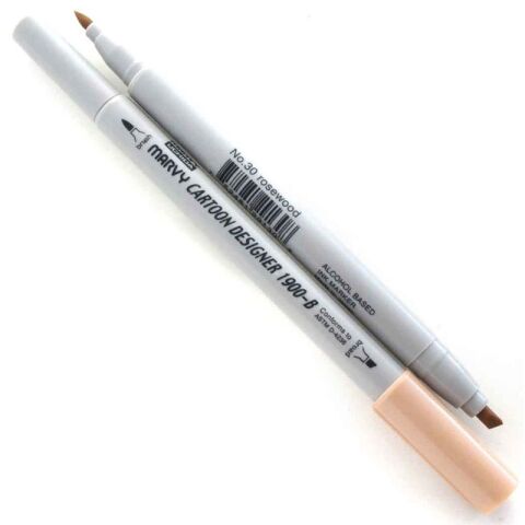 Marvy Uchida Grafi̇k Markör Kalemi̇ Rosewood No:30