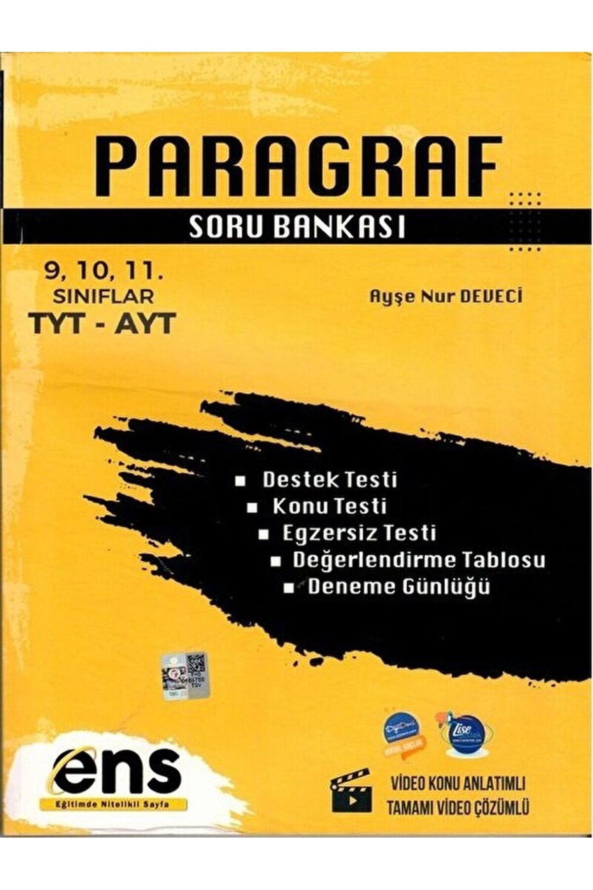 TYT AYT Paragraf Soru Bankası / Kolektif / ENS Yayınları / 9786057432018