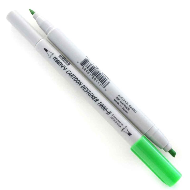 Marvy Uchida Grafi̇k Markör Kalemi̇ Light Green No:11