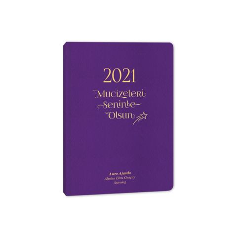 Keskin Color 14x20cm Astrolojik Günlük Ajanda Sert Kapak