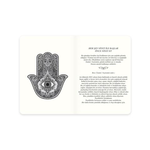 Keskin Color 14x20cm Astrolojik Günlük Ajanda Sert Kapak