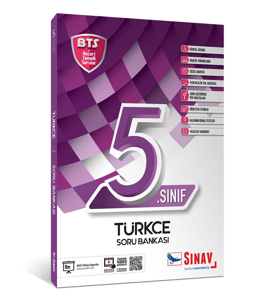 Sınav Yayınları 5. Sınıf Türkçe Soru Bankası