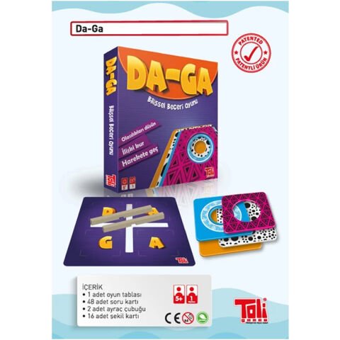 Toli Games Da-Ga Bilişsel Beceri Oyunu