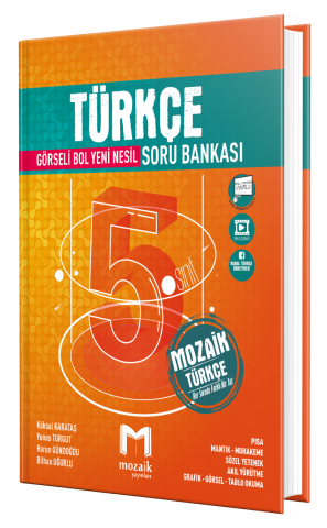 Mozaik Yayınları Mozaik 5. Sınıf Beceri Temelli Yeni Nesil Türkçe Soru Bankası 2024