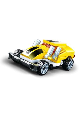 Power Bricks Sarı Spor Araba