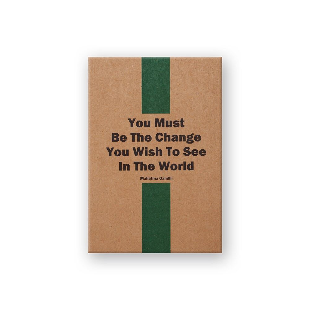 Keskin Color Container QuotesOnKraft A5 32 Yaprak Noktalı In The World Dikişli Defter