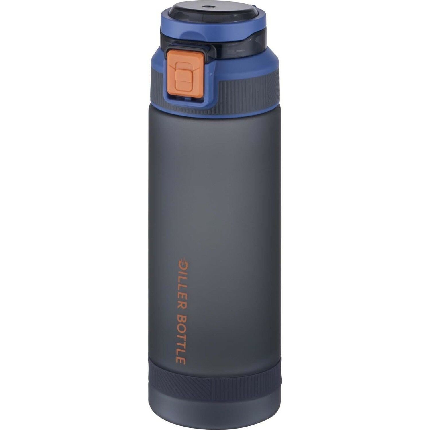 Diller DB016 790ml Lacivert Rahat Içim -pipetsiz- Taşıma Kulplu Tritan Su Matarası Softtouch
