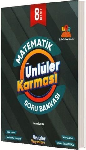 Ünlüler Yayınları Ünlüler Karması 8. Sınıf Matematik Soru Bankası