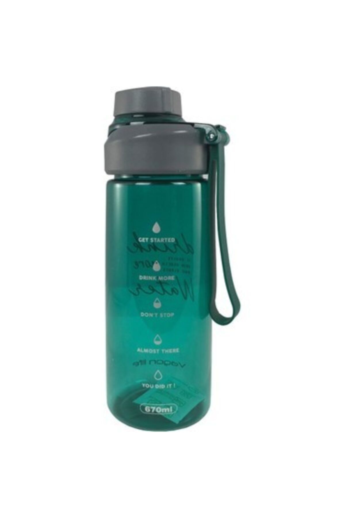 Vagonlıfe 670ml Plastıc Bottle Yeşil