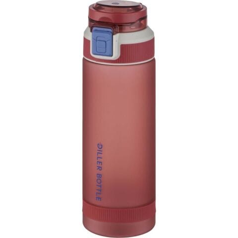Diller DB016 790ml Kırmızı Rahat Içim -pipetsiz- Taşıma Kulplu Tritan Su Matarası Softtouch
