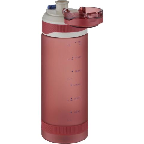 Diller DB016 790ml Kırmızı Rahat Içim -pipetsiz- Taşıma Kulplu Tritan Su Matarası Softtouch