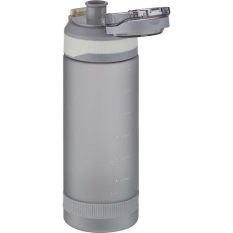 Diller DB016 790ML Gri Rahat Içim -Pipetsiz- Taşıma Kulplu Tritan Su Matarası Softtouch