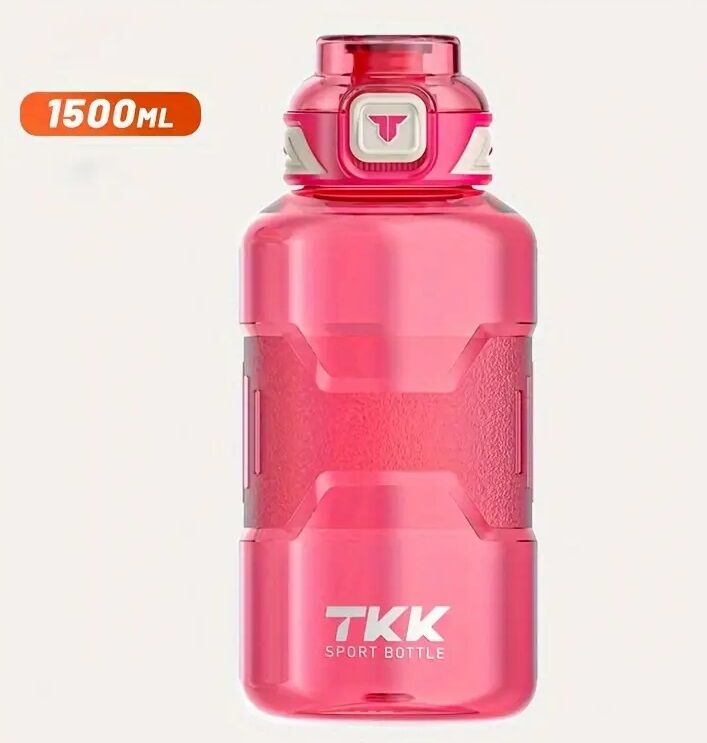 TKK T-1021 Pipetli Filtreli Tritan Matara 1500 ml Kırmızı