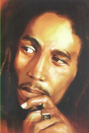 Floria Bob Marley A6 Sert Kapak Ciltli Defter