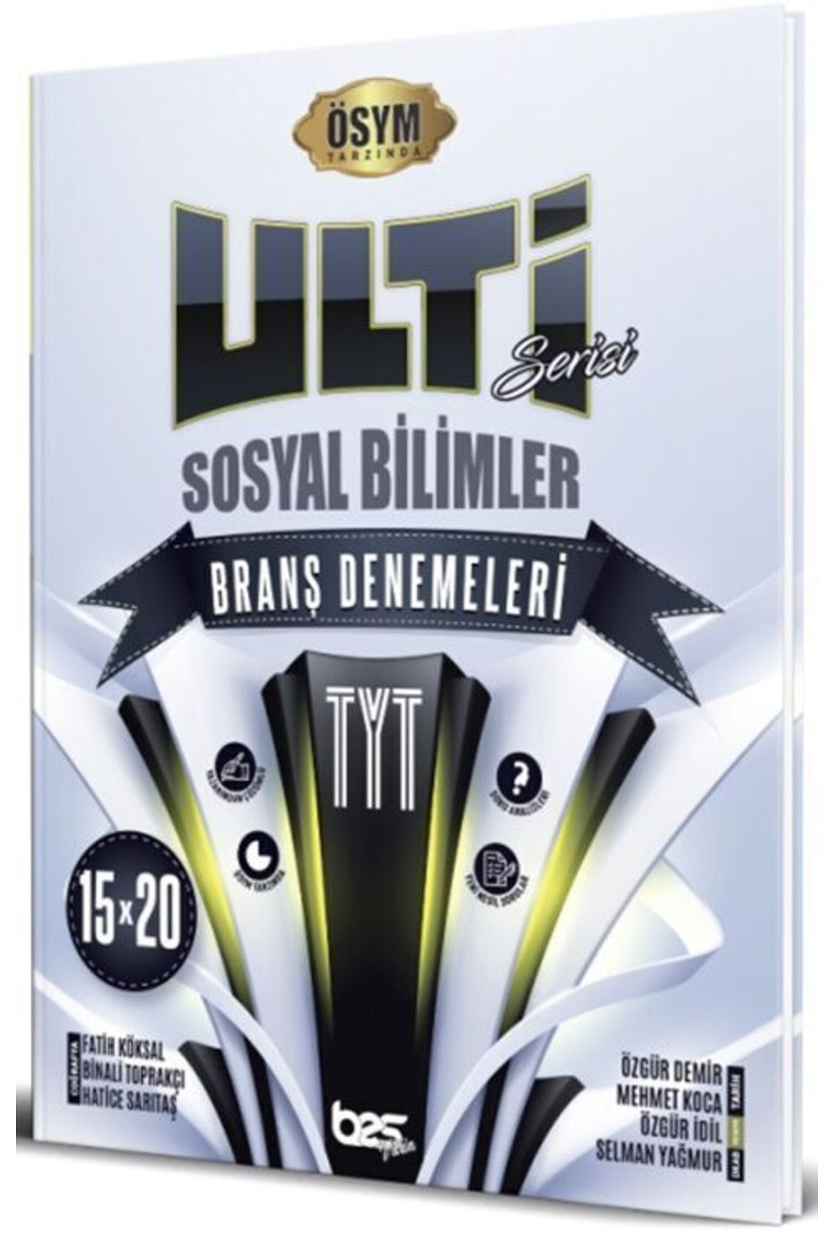 Tyt Sosyal Bilimler Ulti Serisi 15x20 Branş Denemeleri 2023