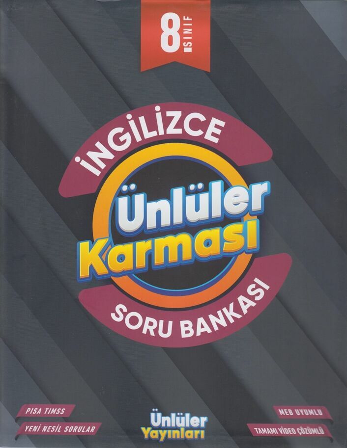 Ünlüler Yayınları Ünlüler Yayınları 8. Sınıf İngilizce Soru Bankası